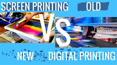 is screen printing better than digital.